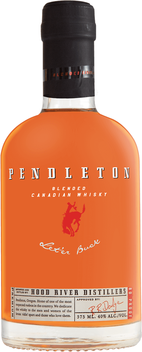 Pendleton Blended Canadian Whisky Bottle PNG Image