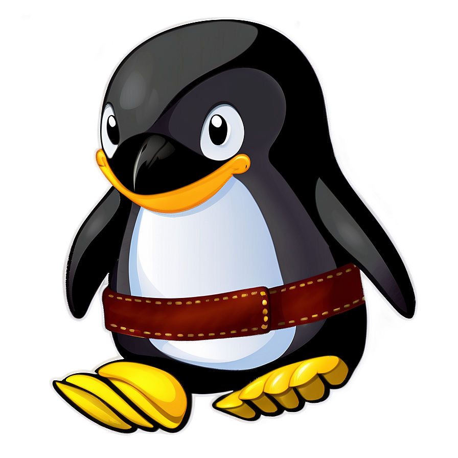 Penguin Wearing Boots Png Umc PNG Image