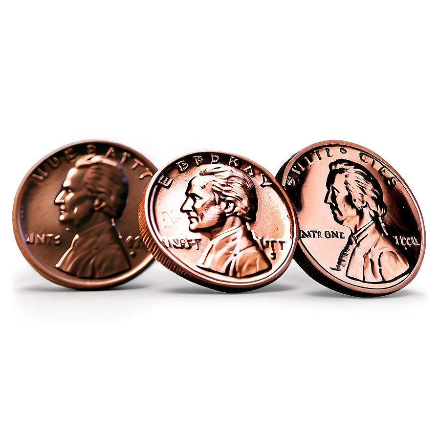 Pennies Close Up Png Fdp51 PNG Image