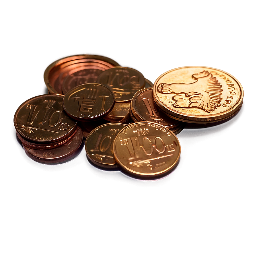 Pennies In The Sun Png Hnt PNG Image