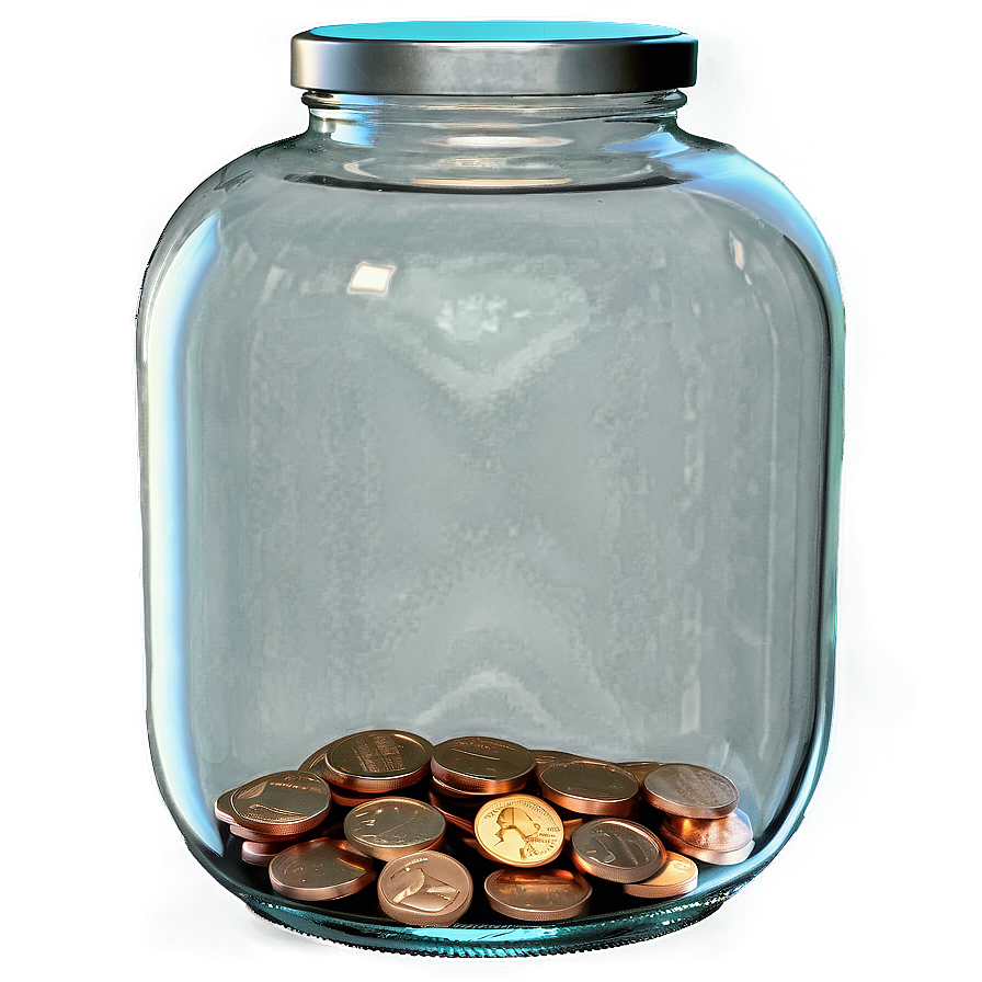 Penny In A Glass Jar Png 91 PNG Image