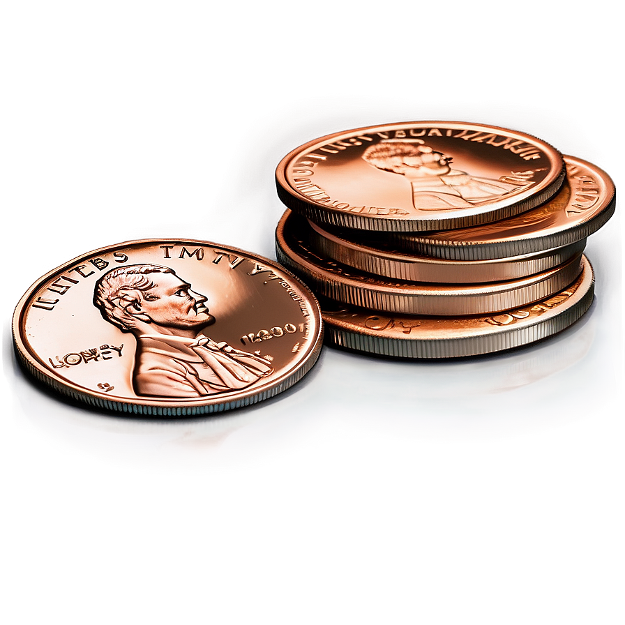 Penny Stack Png Hkb29 PNG Image