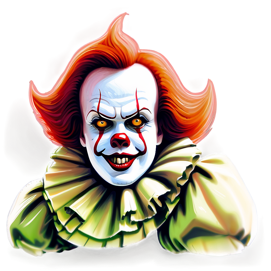 Pennywise Fan Art Png 05212024 PNG Image