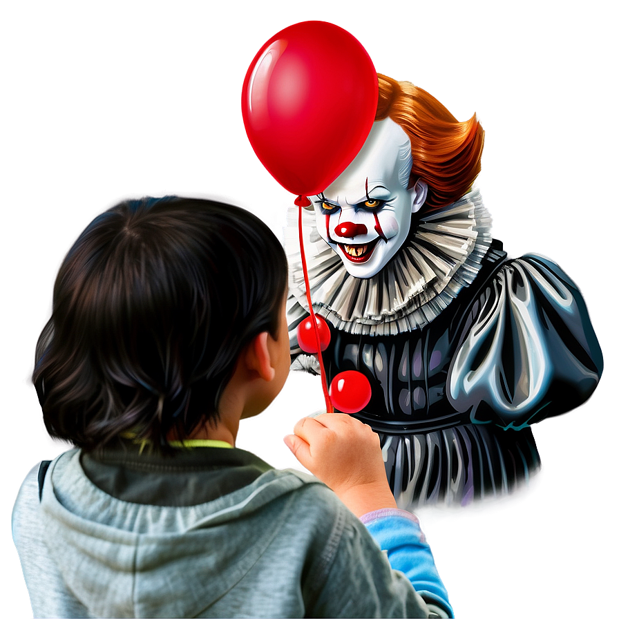 Pennywise With Kids Png 05212024 PNG Image