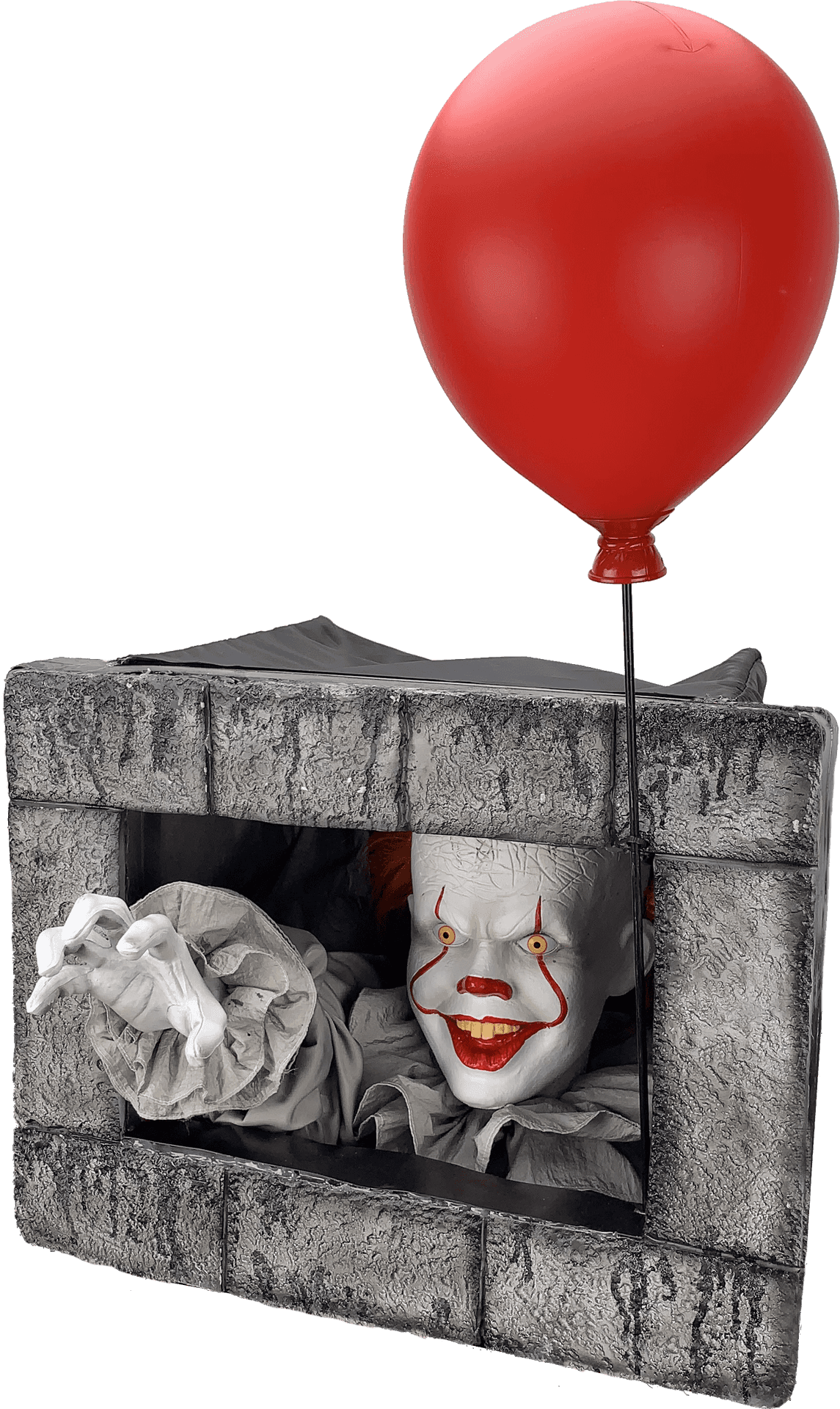 Pennywisewith Red Balloon PNG Image