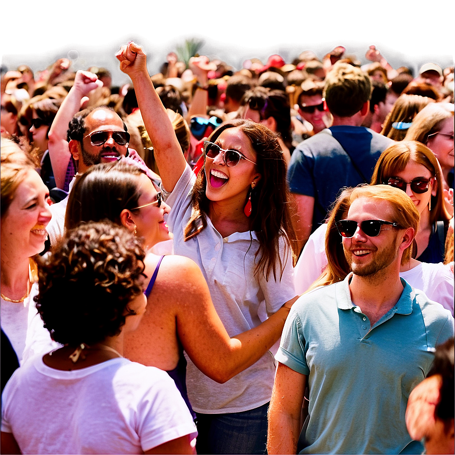 People At A Concert Png Kef11 PNG Image