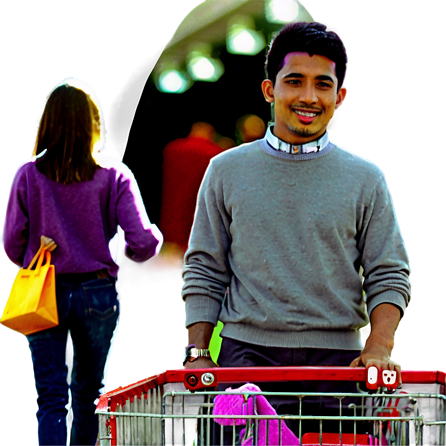 People Shopping Png Iyb PNG Image