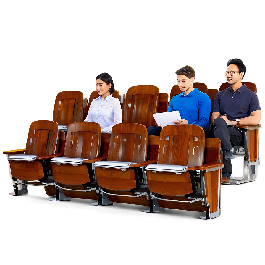 People Sitting In Lecture Hall Png 84 PNG Image