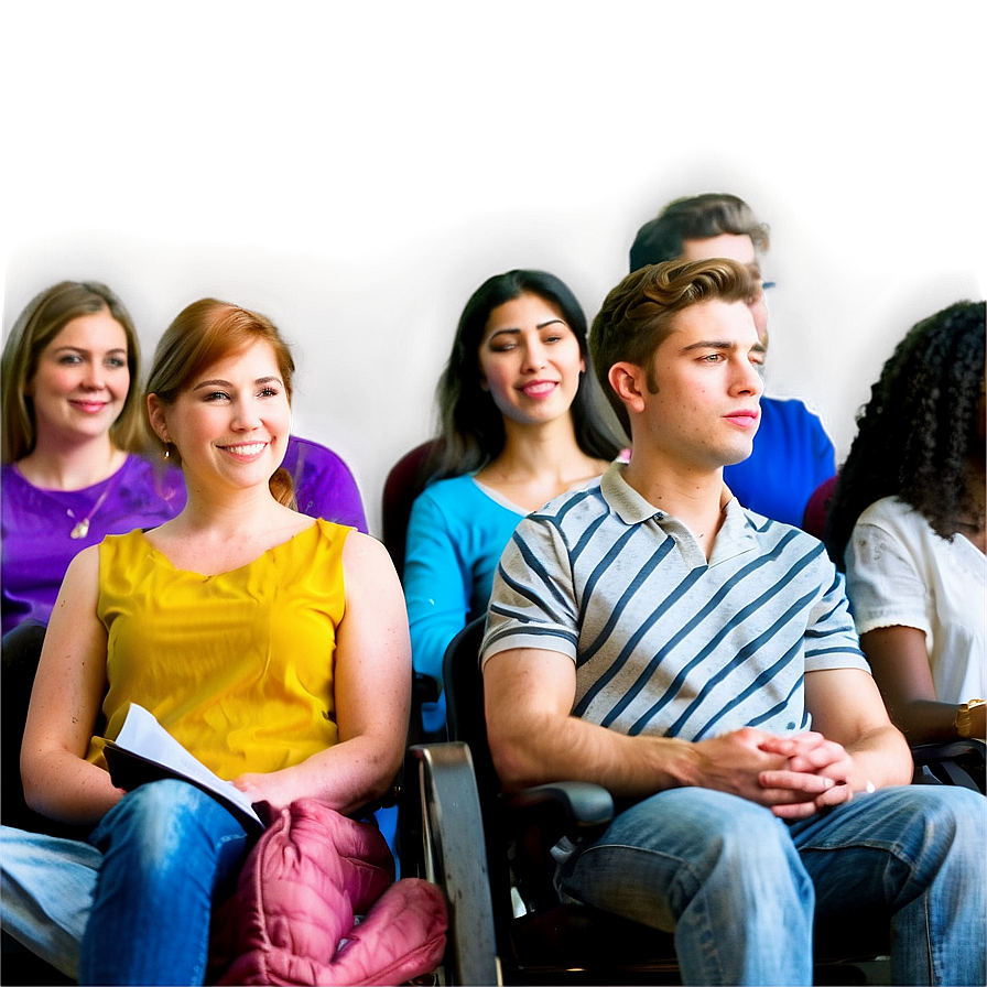 People Sitting In Lecture Hall Png 93 PNG Image