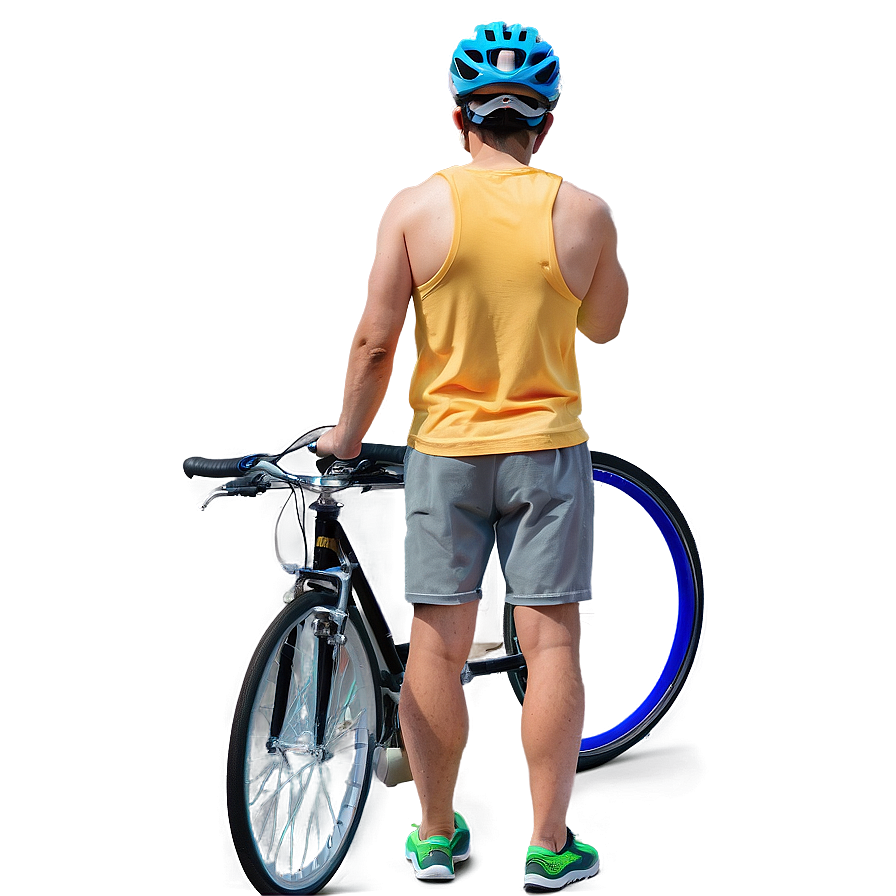 People Standing With Bikes Png Auo85 PNG Image