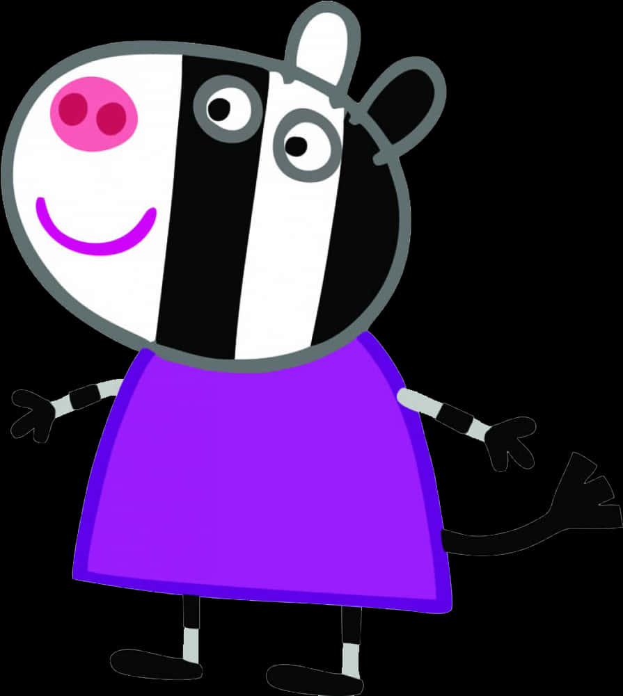 Peppa Pig Cartoon Character PNG Image