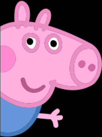 Peppa Pig Cartoon Character PNG Image