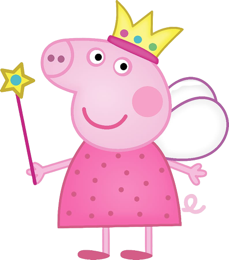 Peppa Pig Fairy Princess Costume PNG Image