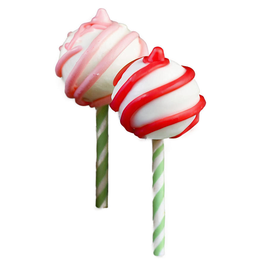 Peppermint Cake Pops Png Wfo26 PNG Image