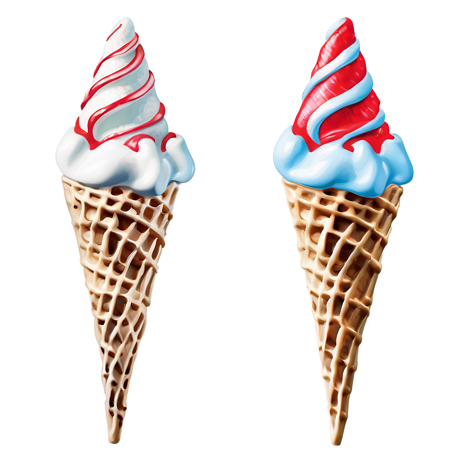 Peppermint Waffle Cone Png Rxo PNG Image