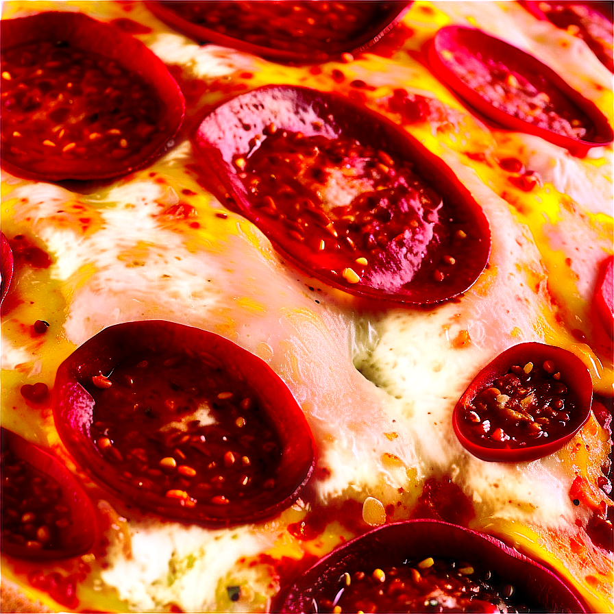 Pepperoni Pizza C PNG Image