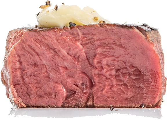 Perfectly Cooked Steakwith Butter PNG Image