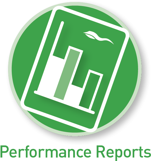 Performance Reports Logo PNG Image