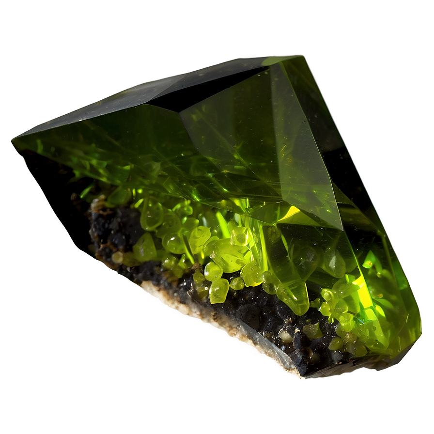 Peridot Mineral Specimen Png 62 PNG Image