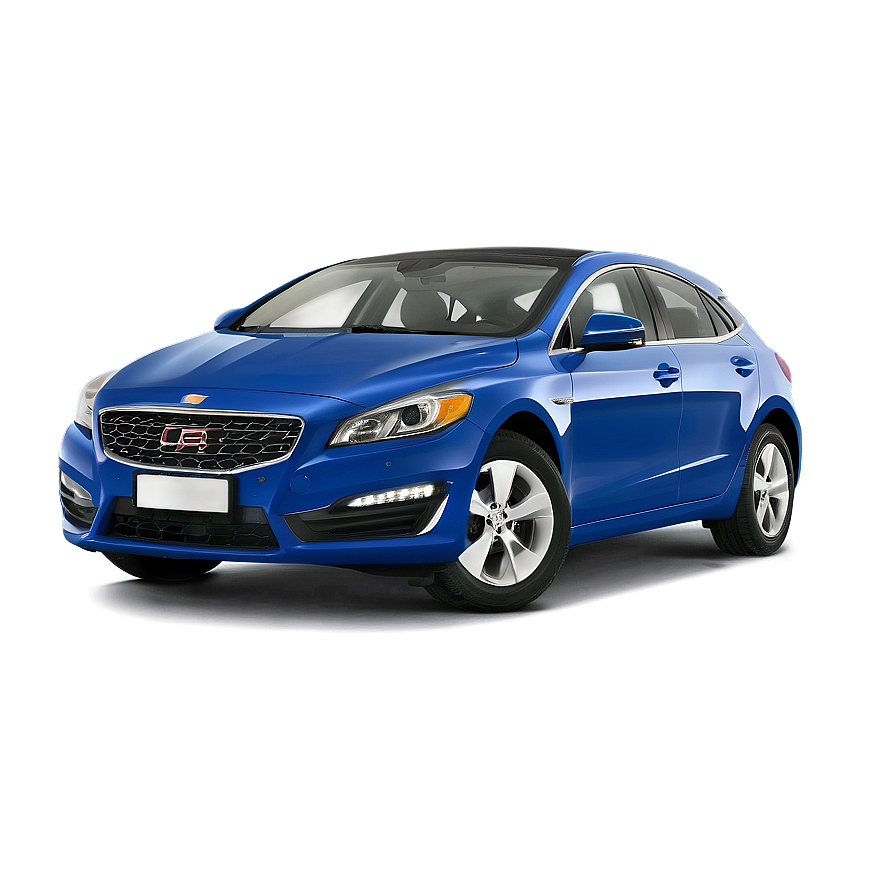 Periwinkle Blue Car Showcase Png 06252024 PNG Image