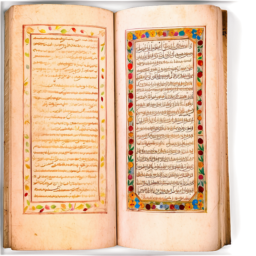 Persian Poetry Manuscript Png Bkf58 PNG Image