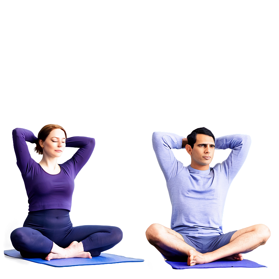 Person Doing Yoga Png 05042024 PNG Image