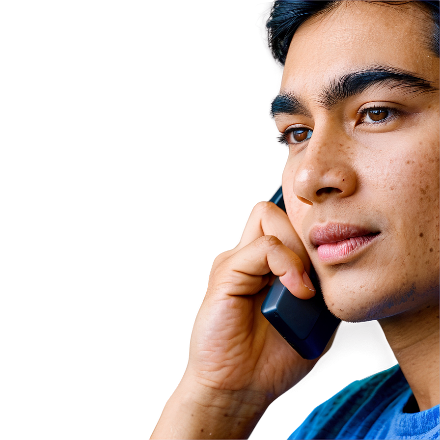 Person On Phone Png Wdn PNG Image