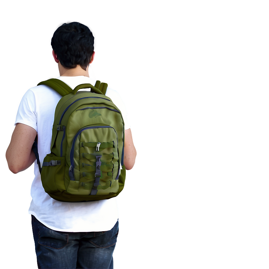 Person With Backpack Png Gbc6 PNG Image