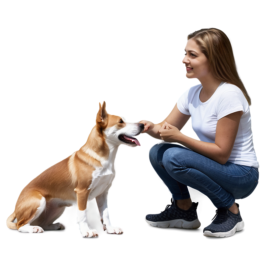 Person With Dog Png 93 PNG Image