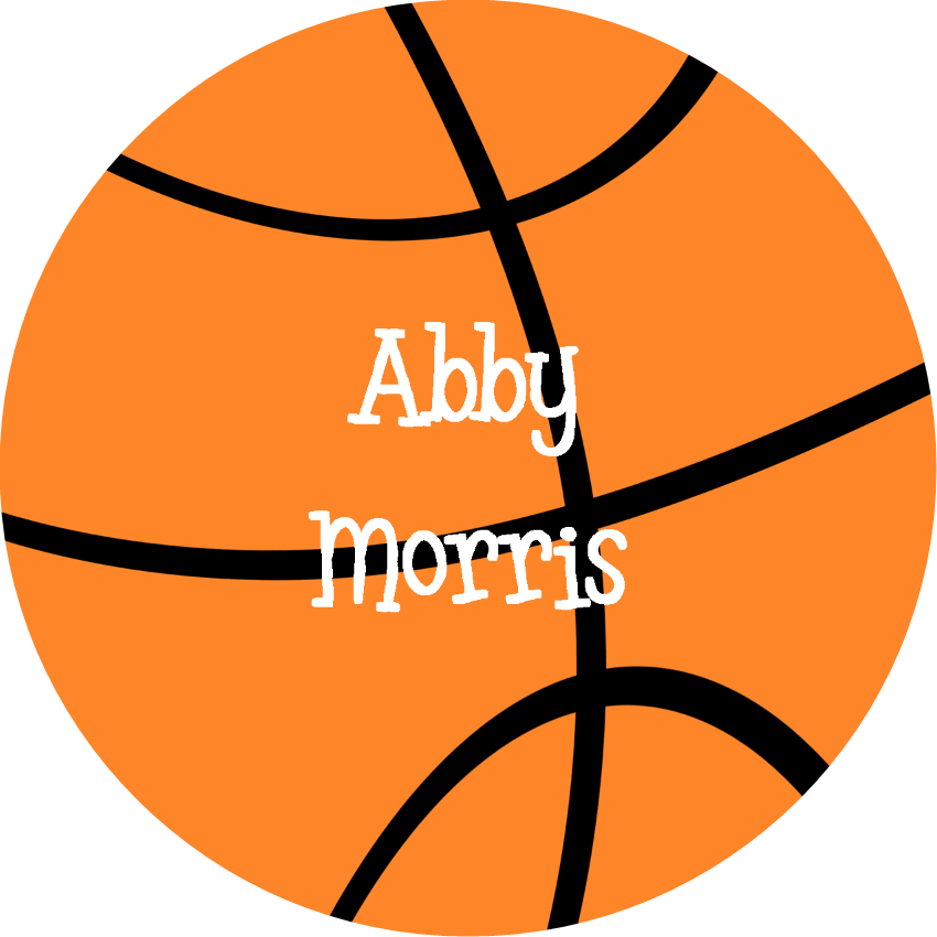 Personalized Basketball Graphic PNG Image