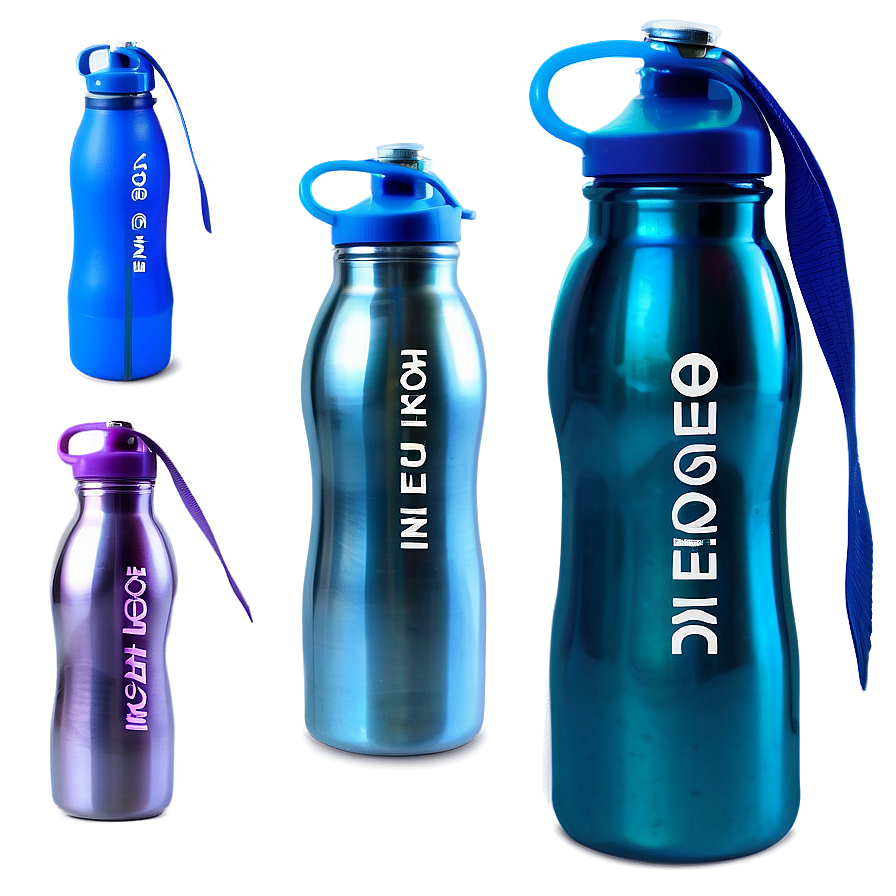 Personalized Reusable Water Bottle Png Ewk11 PNG Image