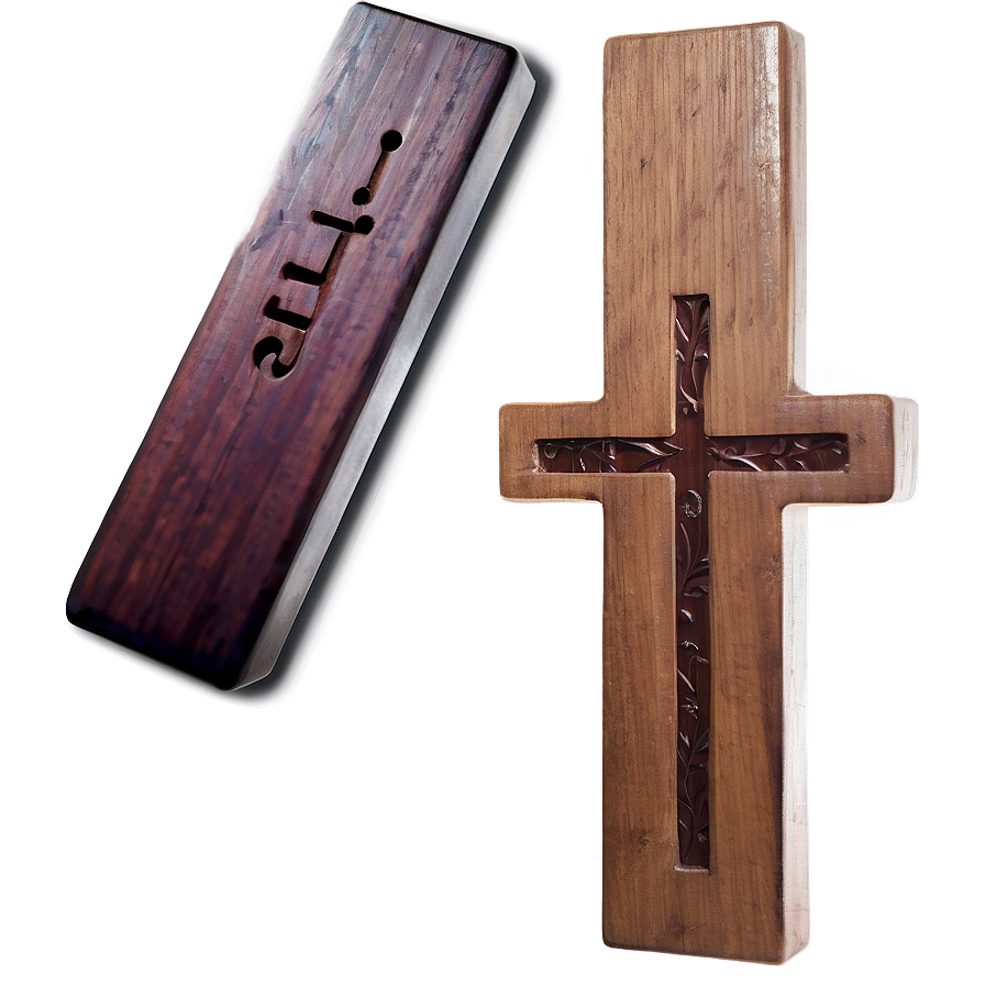 Personalized Wooden Cross Png Sgr PNG Image