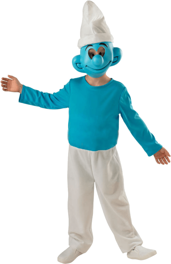 Personin Smurf Costume PNG Image