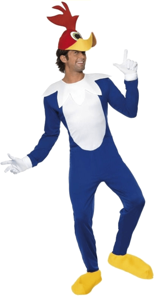 Personin Woodpecker Costume PNG Image