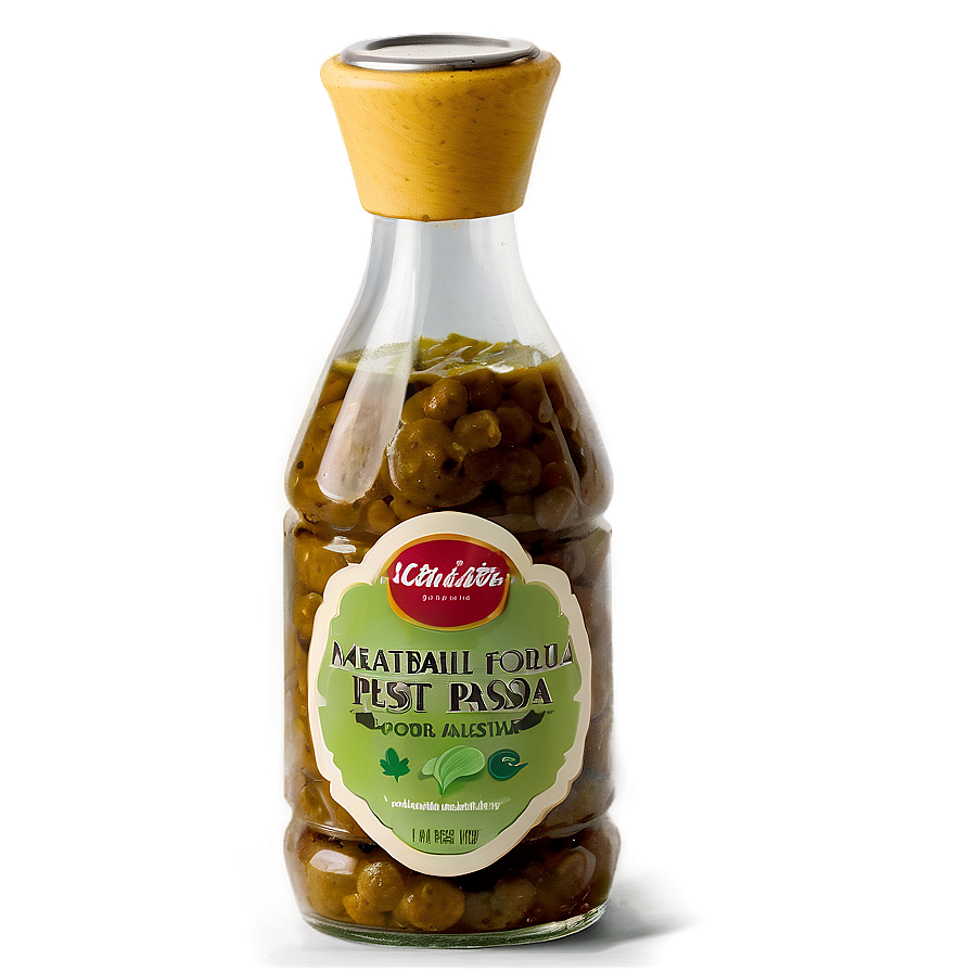 Pesto_ Pasta_ Sauce_ Jar PNG Image