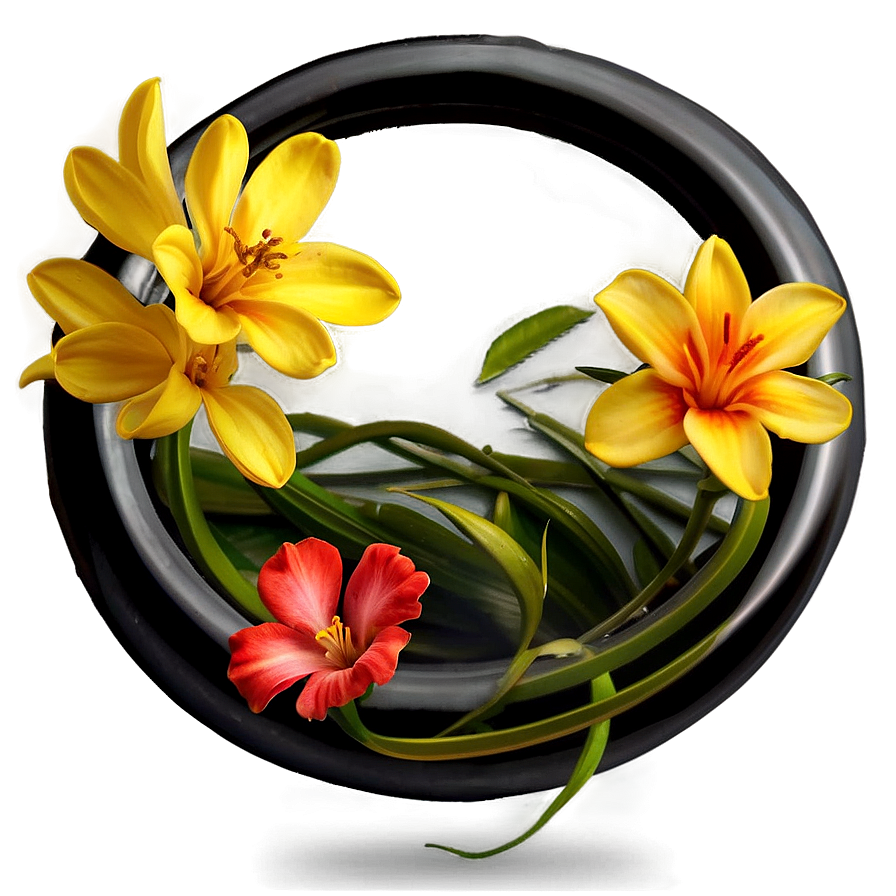 Petal Circle Png Kls69 PNG Image