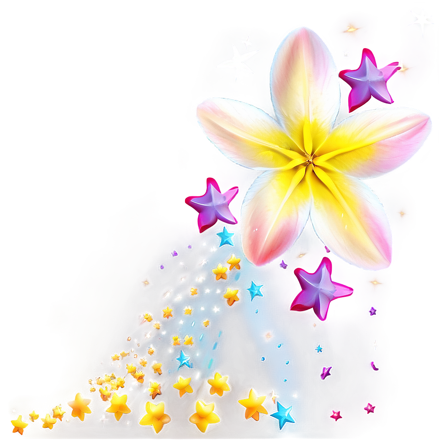 Petals And Stars Png Nbm99 PNG Image