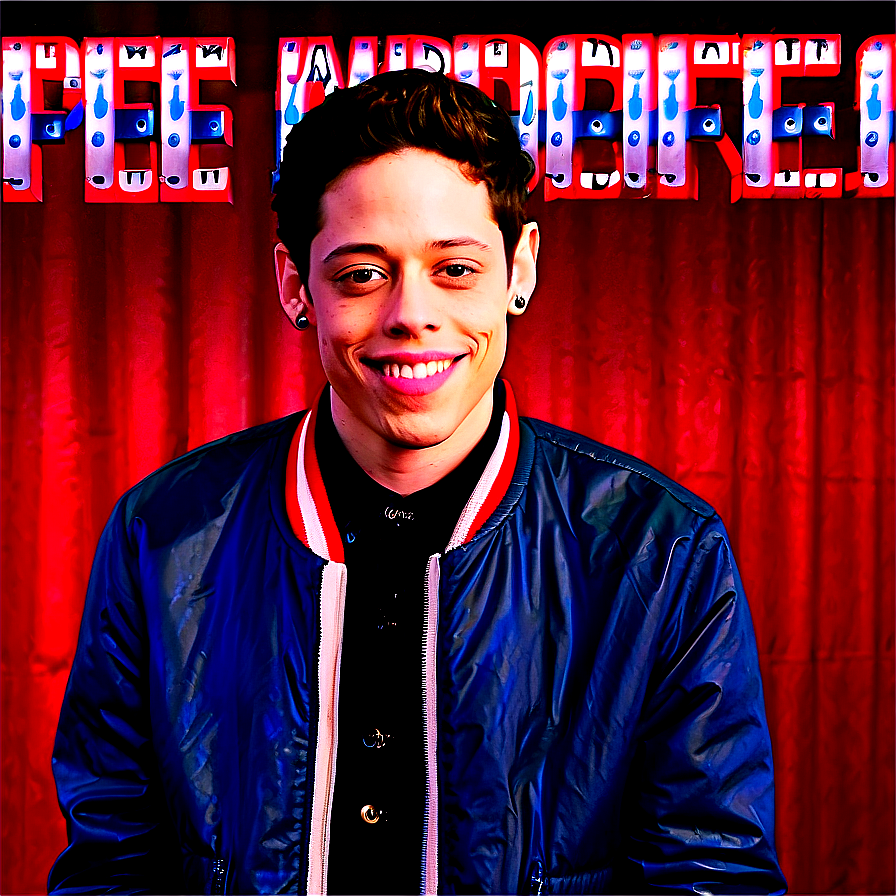 Pete Davidson At Premiere Png 06252024 PNG Image