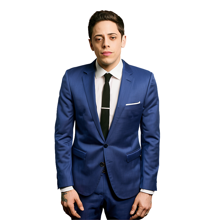 Pete Davidson In A Suit Png Eof PNG Image