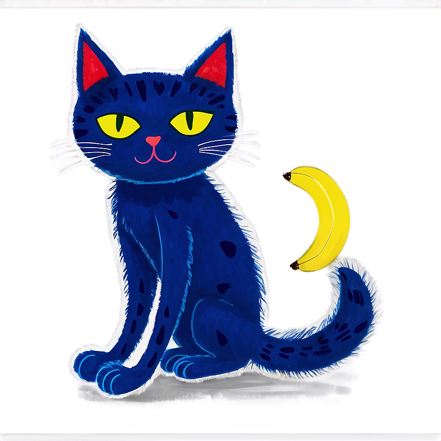 Pete The Cat And The Bad Banana Png 05252024 PNG Image