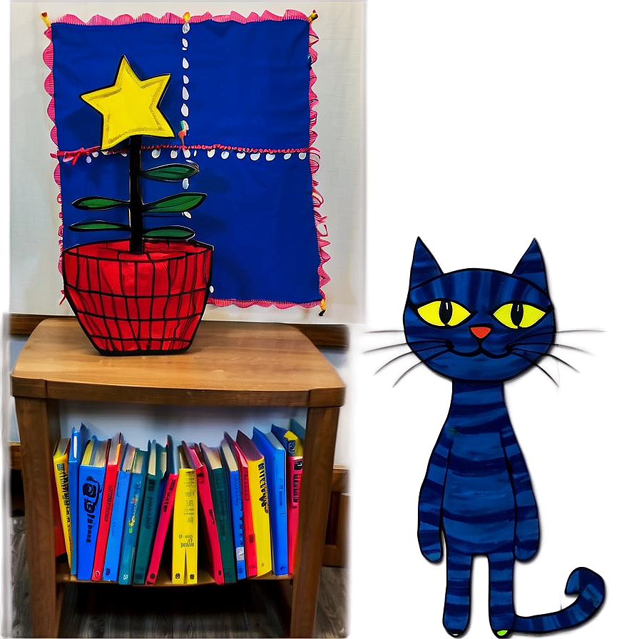 Pete The Cat And The Surprise Teacher Png 05252024 PNG Image