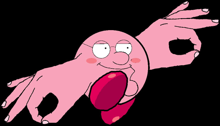 Peter Griffin Hand Cartoon PNG Image