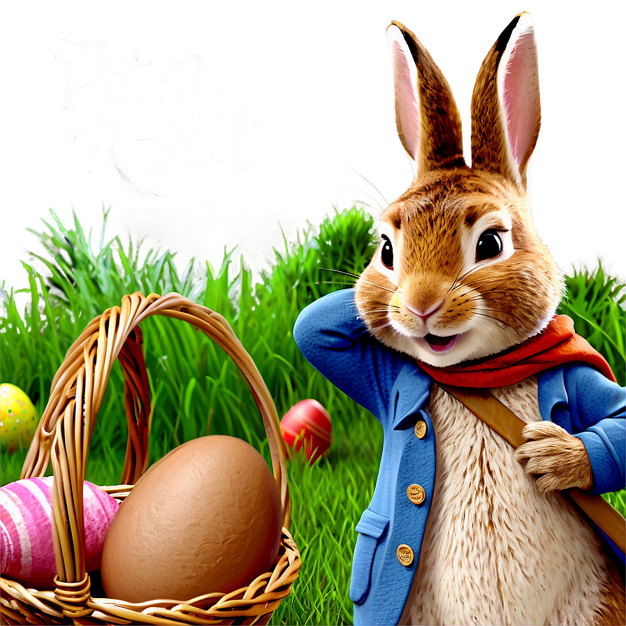 Peter Rabbit Easter Edition Png 06262024 PNG Image