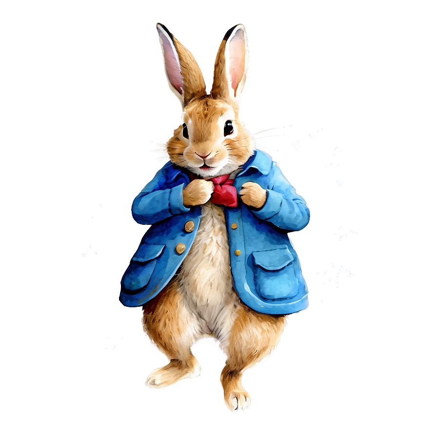 Peter Rabbit Watercolor Art Png 89 PNG Image