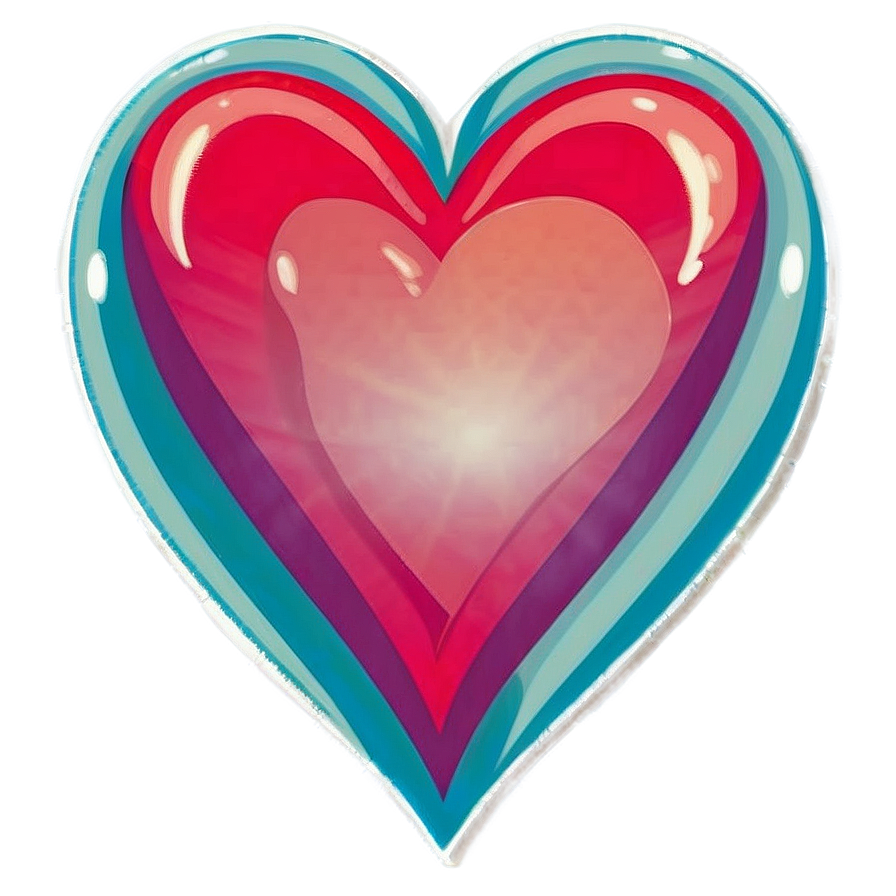 Petite Heart Illustration Png Hpg PNG Image