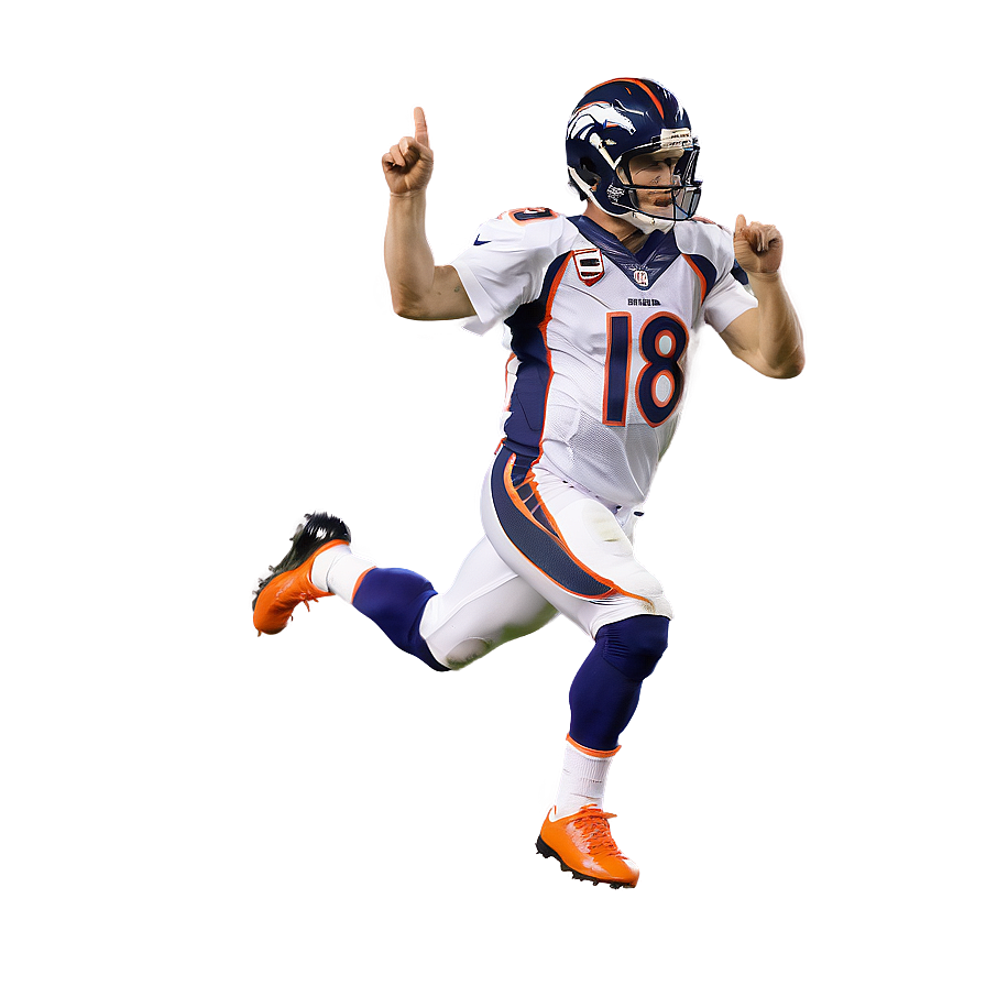 Peyton Manning Touchdown Celebration Png 3 PNG Image