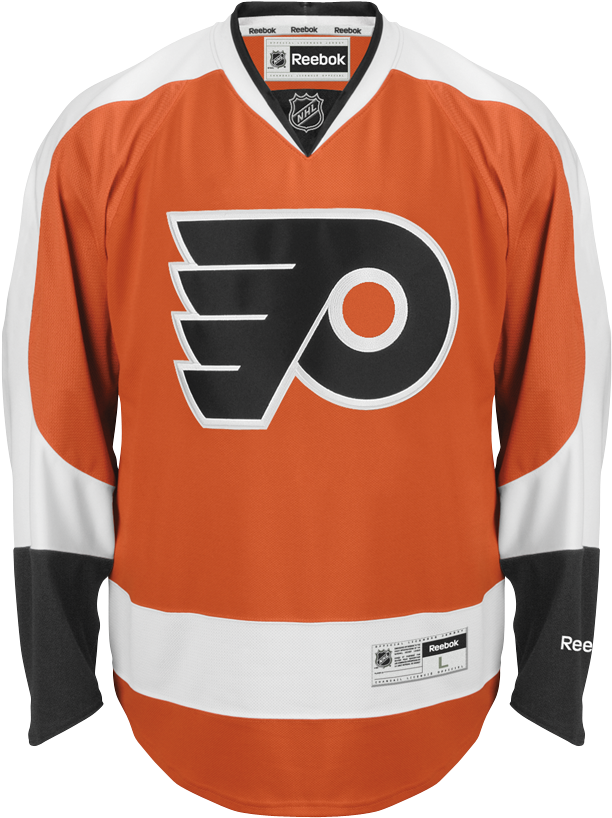 Philadelphia Flyers Hockey Jersey PNG Image