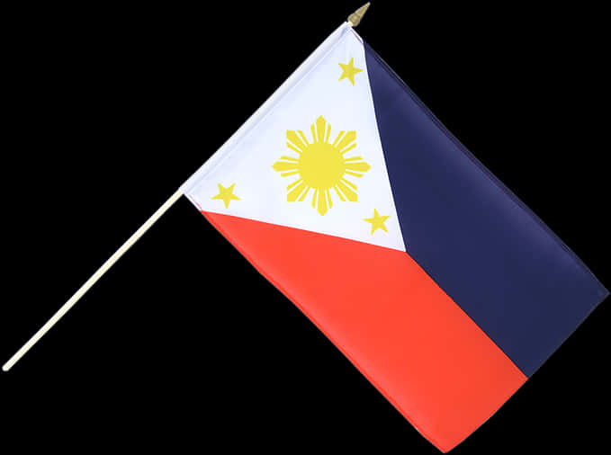 Philippine Flagon Pole PNG Image