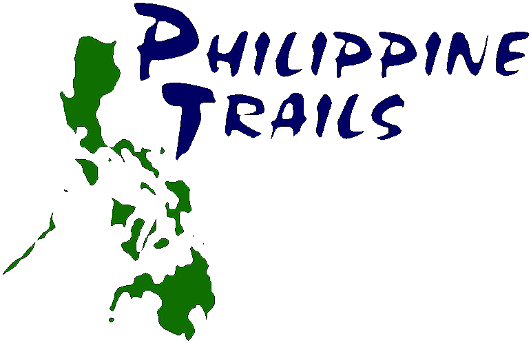 Philippine Trails Map Artwork PNG Image