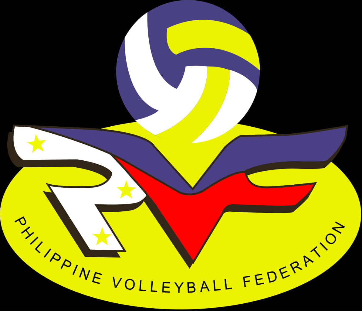 Philippine Volleyball Federation Logo PNG Image